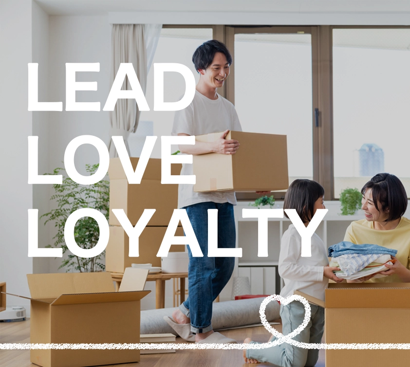 LEAD LOVE LOYALTY