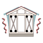 耐震イラスト